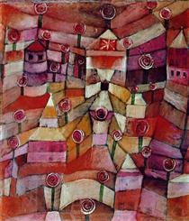 Rose garden - Paul Klee