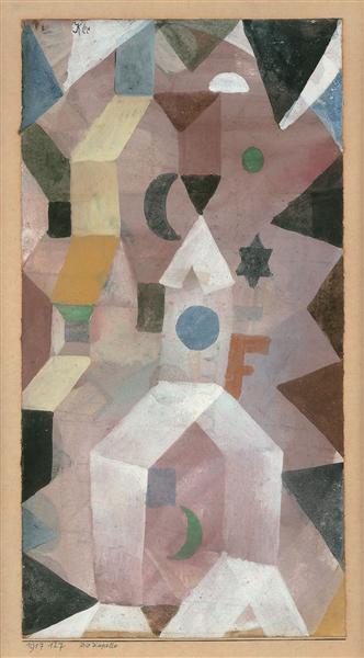 The Chapel, 1917 - Paul Klee