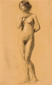 Female nude - Павлос Матиопулос