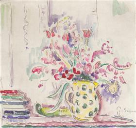 Floral still life - Paul Signac