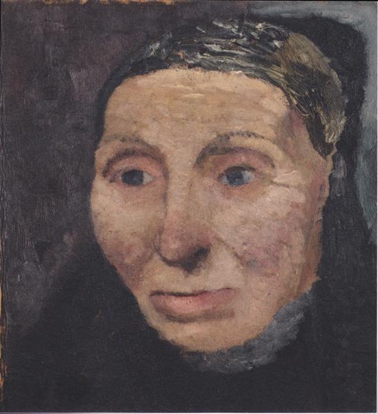Head of a Peasant Woman, c.1903 - Paula Modersohn-Becker