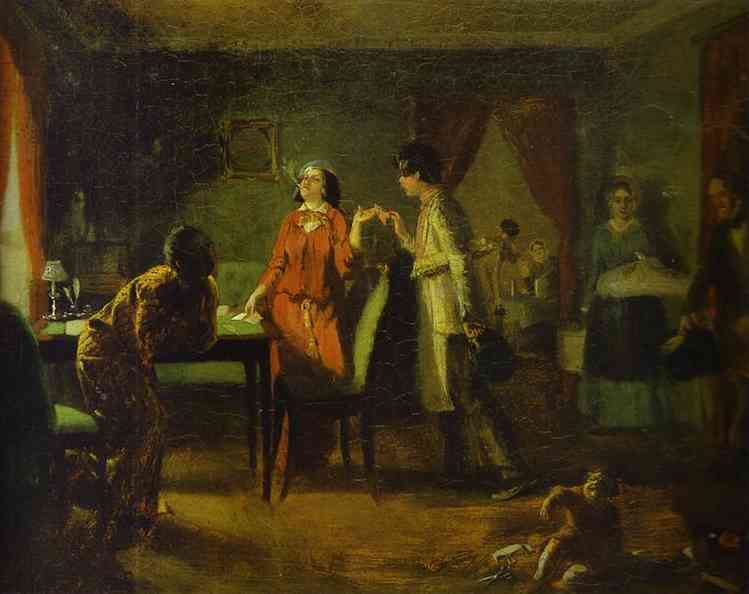 Fashionable Wife (Lioness), 1849 - Pável Fedótov