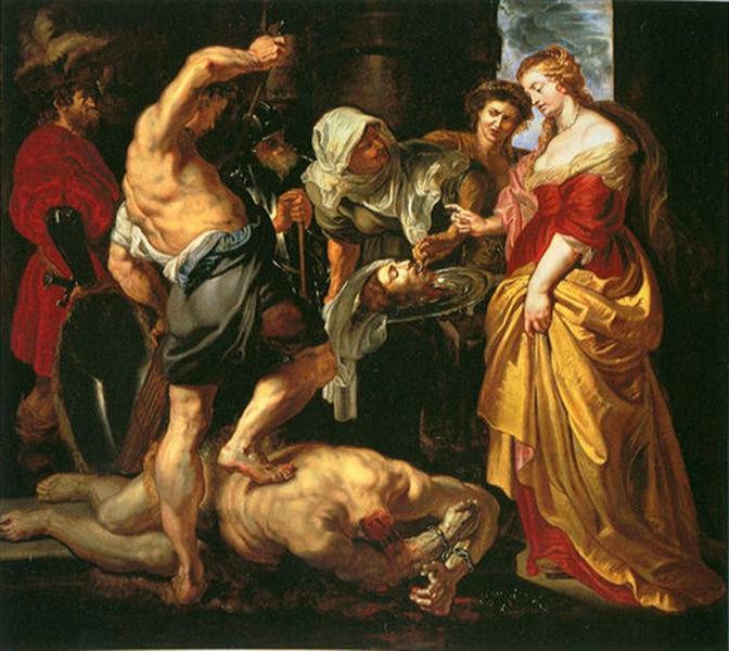 Beheading of St. John the Baptist, 1609 - 1610 - 魯本斯