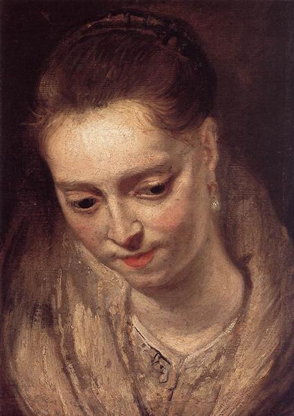 Portrait of a Woman - Pierre Paul Rubens