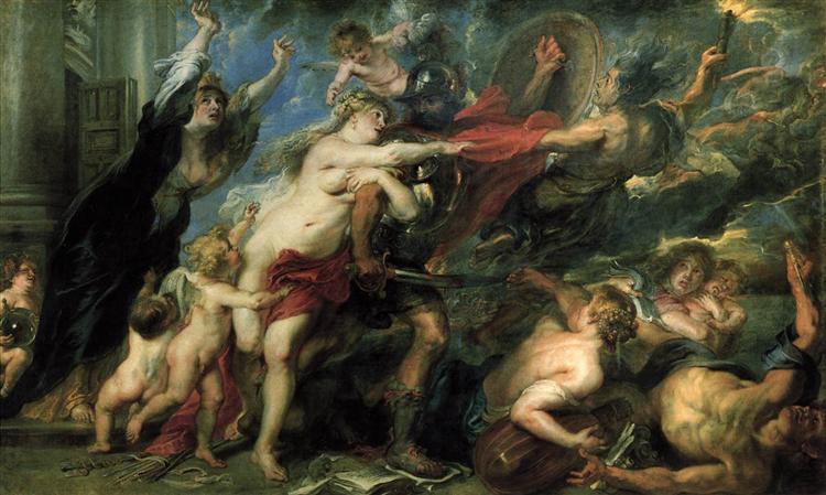 As consequências da guerra, 1637 - 1638 - Peter Paul Rubens