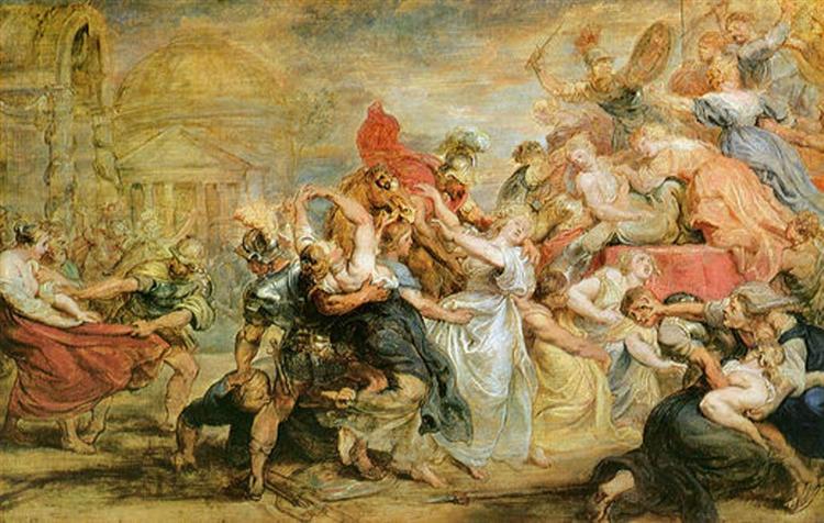 The Rape of the Sabine Women - Pierre Paul Rubens