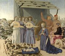 La Nativité - Piero della Francesca