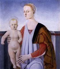 Богородица с младенцем - Пьеро делла Франческа