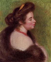 Madame Maurice Denis nee Jeanne Boudot - Auguste Renoir