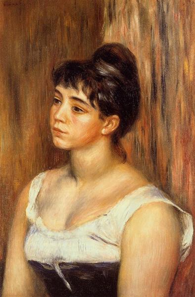 Suzanne Valadon, c.1885 - Auguste Renoir
