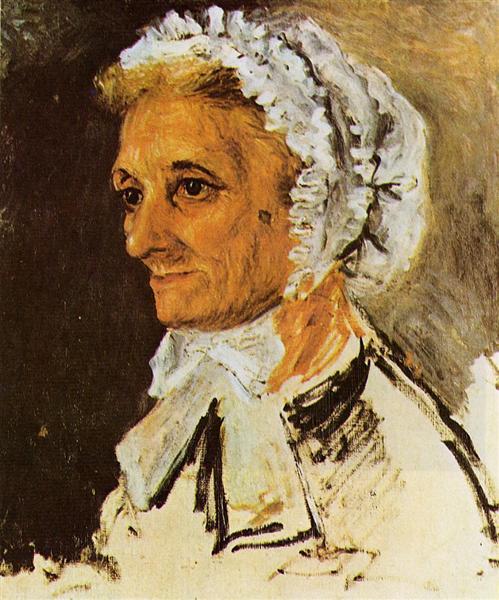The Artist s Mother, 1860 - Auguste Renoir