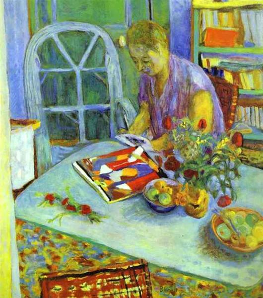 A Woman in a Room, 1925 - Pierre Bonnard