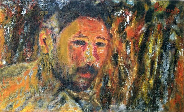 Self Portrait with a Beard, 1920 - 1925 - 皮爾·波納爾
