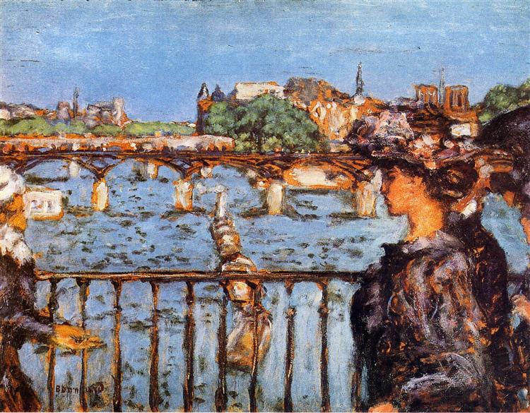 The Pont des Arts, 1905 - Пьер Боннар