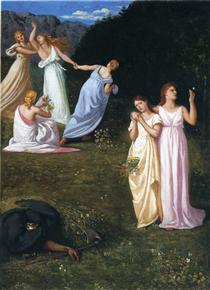 Death and the Maidens - Pierre Puvis de Chavannes