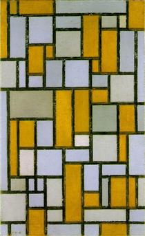 Piet Mondrian - obras de - pintura