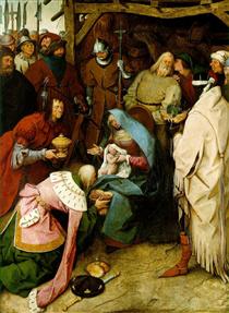 Die Anbetung der Könige - Pieter Bruegel der Ältere
