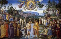 Baptism of Christ - Pietro Perugino