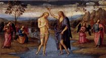 Baptism of Christ - Pietro Perugino