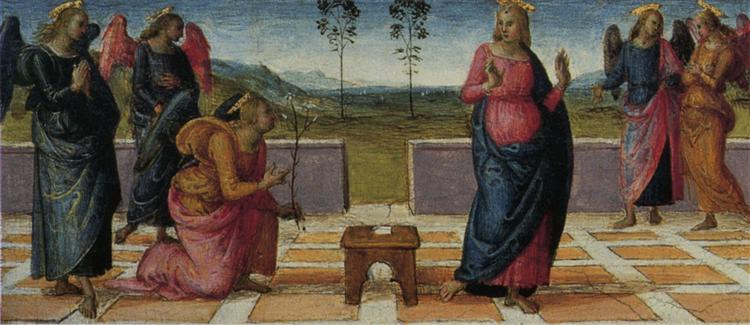 Мадонна Лорета (Благовещение), 1507 - Пьетро Перуджино
