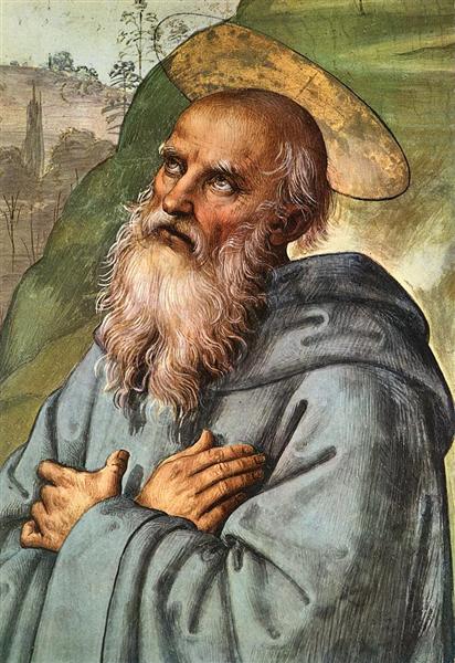 Распятие Пацци (деталь 3), 1494 - 1496 - Пьетро Перуджино