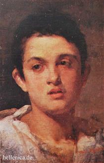 Portrait of a boy - Полихронис Лембесис