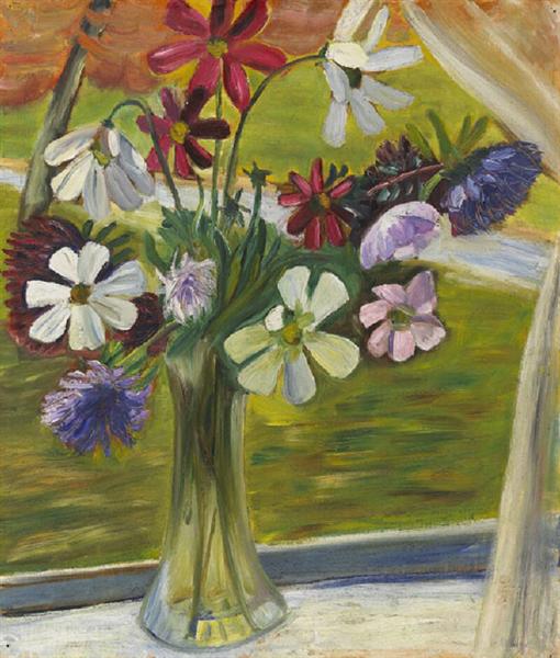 Vase of Flowers II, 1946 - Пруденс Хьюард