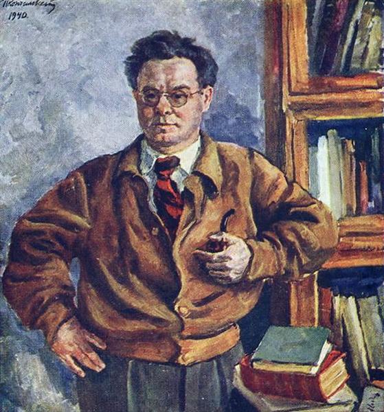 Portrait of V. V. Ivanov, 1941 - Piotr Kontchalovski