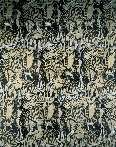 Design for fabric - Raoul Dufy