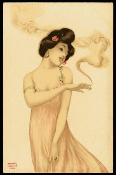 Smoking Women, 1904 - Рафаэль Кирхнер