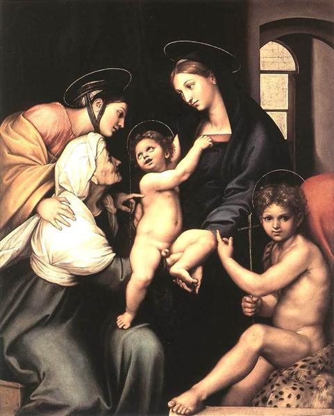 Madonna of the Cloth, c.1514 - Rafael Sanzio