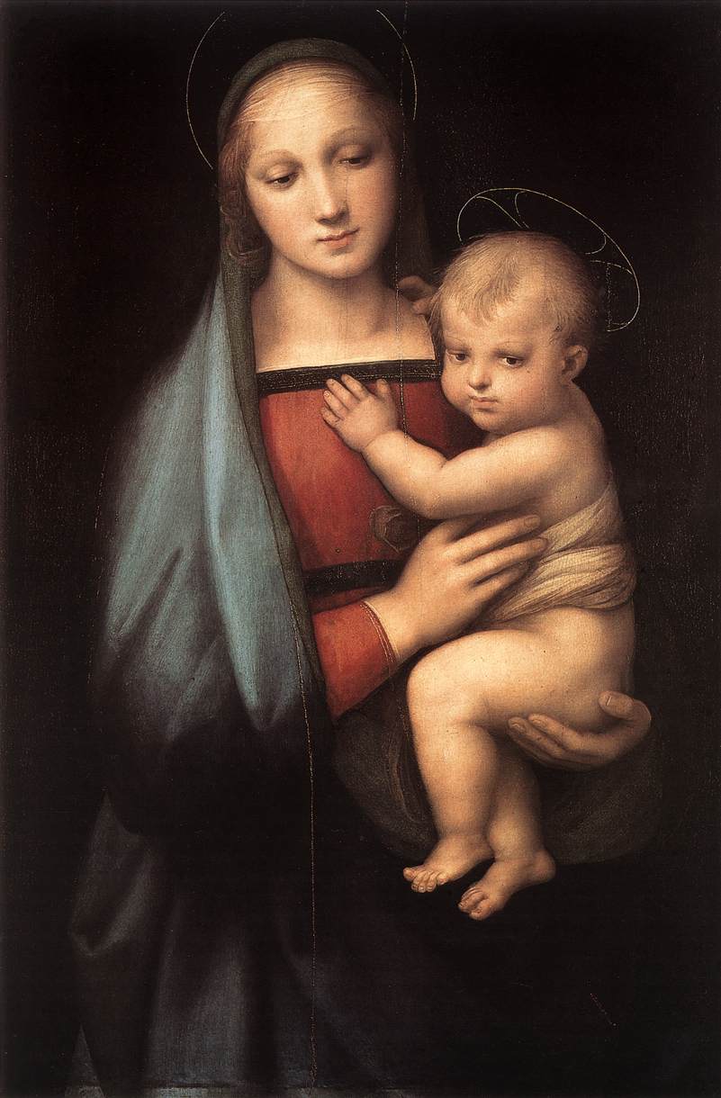 This is What Raphael and Christian Madonna Looked Like  in 1504 