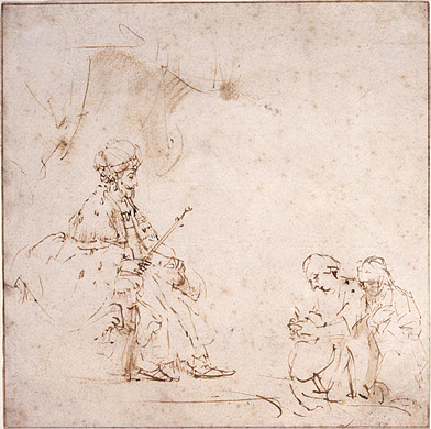 Esther before Ahasuerus, 1655 - 1660 - Рембрандт