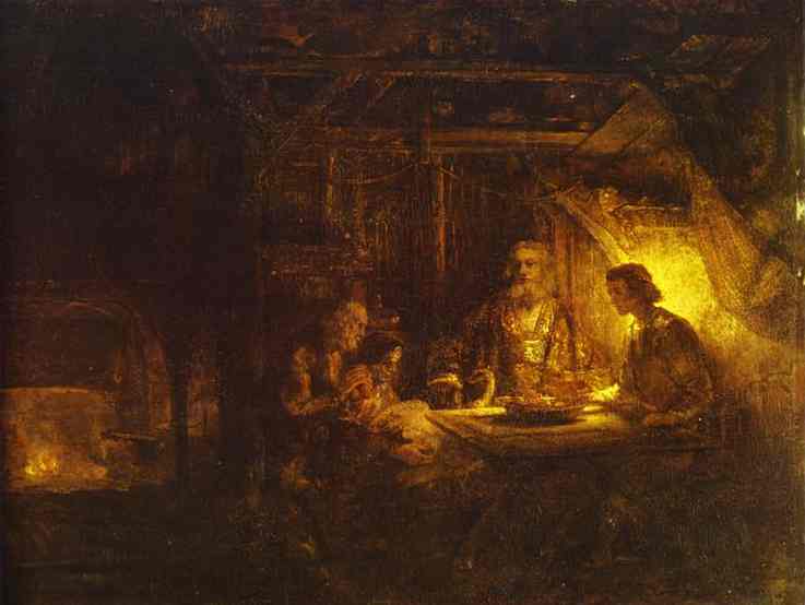 Philemon and Baucis, 1658 - Rembrandt