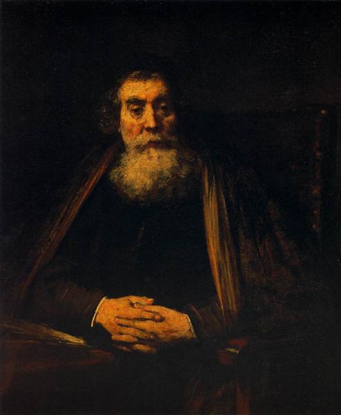Portrait of an Old Man, 1665 - Рембрандт