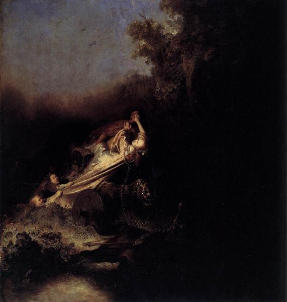 Rape of Proserpina, 1632 - Рембрандт