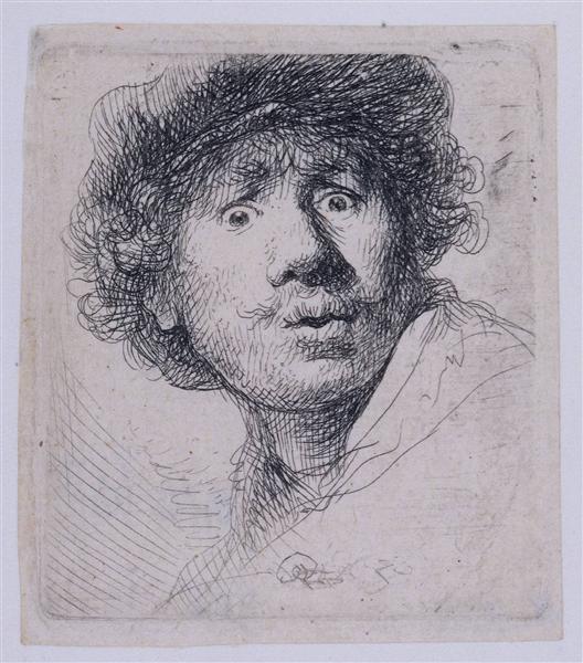Self-portrait, 1630 - Rembrandt