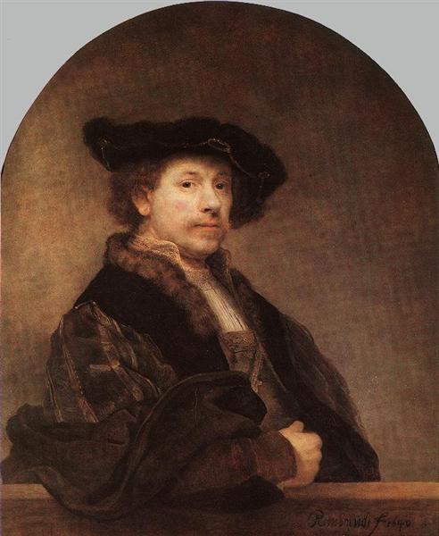 Self Portrait 1640 Rembrandt
