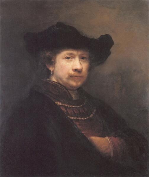 Автопортрет, 1642 - Рембрандт