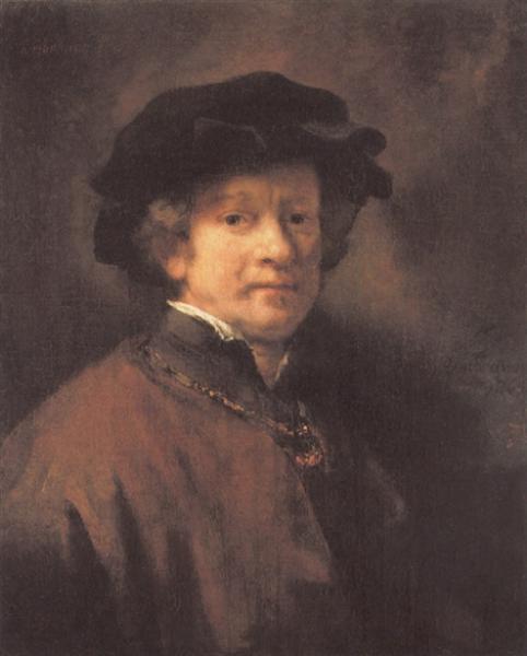 Self-portrait, 1654 - Рембрандт