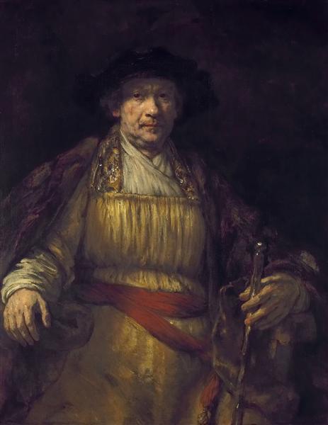 Self-portrait, 1658 - Рембрандт