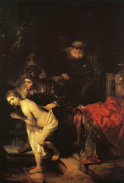 Susanna and the Elders, 1647 - Рембрандт