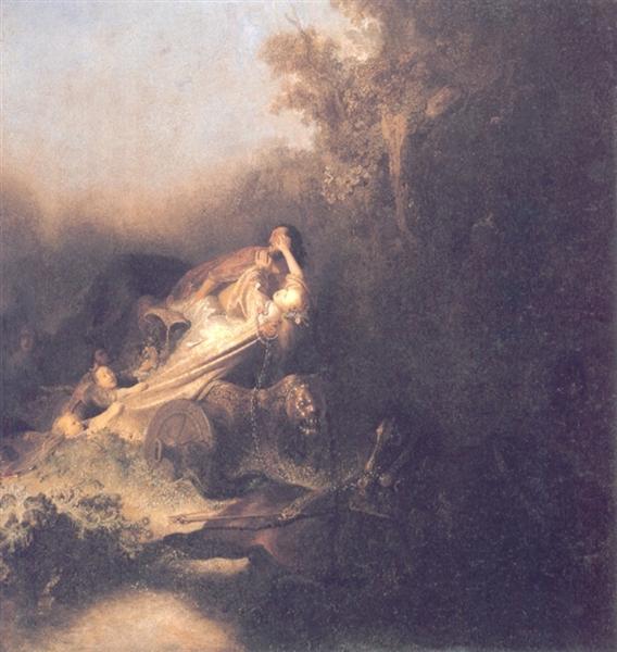 The Abduction of Proserpina, c.1631 - Рембрандт