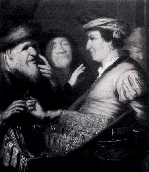The Sense Of Sight, c.1624 - c.1625 - Рембрандт