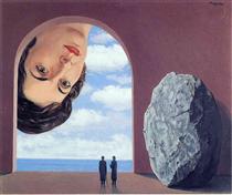Portrait of Stephy Langui - Rene Magritte