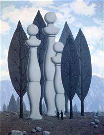 The art of conversation - Rene Magritte