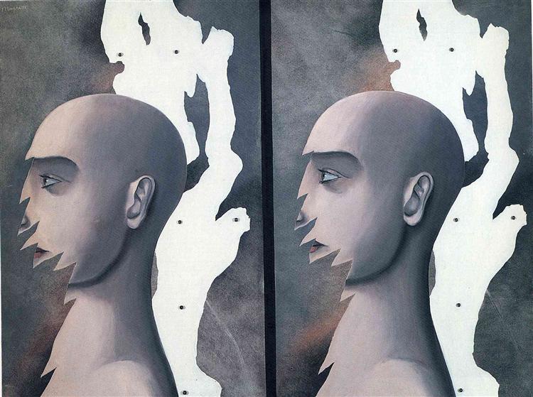 The end of contemplation, 1927 - René Magritte