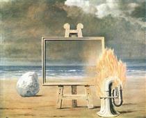 The fair captive - Rene Magritte