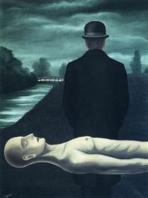 The musings of the solitary walker - René Magritte
