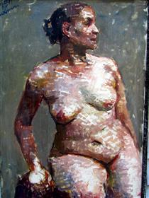 Nude Portrait - Robert Brackman
